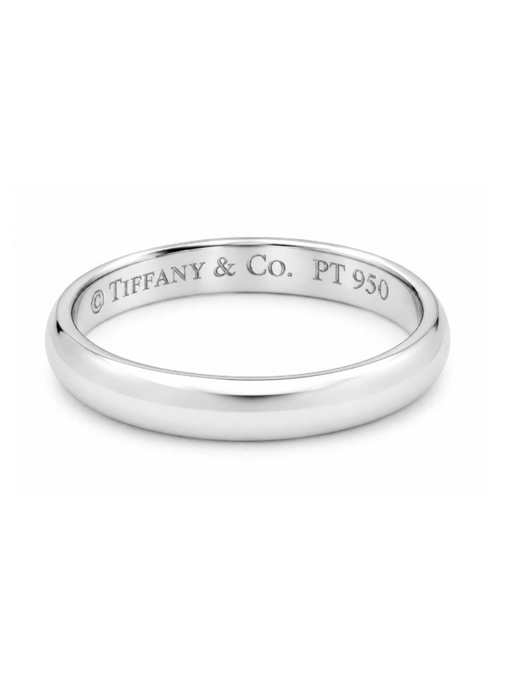 Tiffany & Co. Wedding Ring 950 Platinum